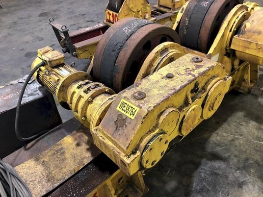 90 Ton, Weldwire #WER-90, Powered Tank Turning Rolls With Idler, 18" diameter Wheel, 8" to 18' suitable - Image 7