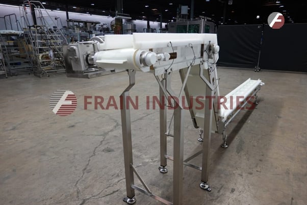 10" wide x 16.2' long, Dorner #SEC3A, inclined cleated conveyor, 1-1/2" high cleats set on 11-1/2" centers - Image 2