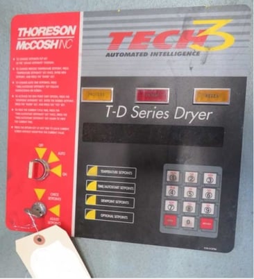 Thoreson McCosh #TD360, desiccant dryer including hopper, 360 lbs. per hour - Image 6