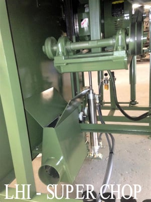 26" LHI #Super-Chop-XL-15, pneumatic up-cut saw, 15 HP, 5-40 cycles per minute, 8-1/2" x 8-1/2 max square - Image 3