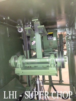 26" LHI #Super-Chop-XL-15, pneumatic up-cut saw, 15 HP, 5-40 cycles per minute, 8-1/2" x 8-1/2 max square - Image 4