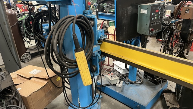 8' x 8' Pandjiris #Double-8, welding manipulator on swivel flange & X-base - Image 3
