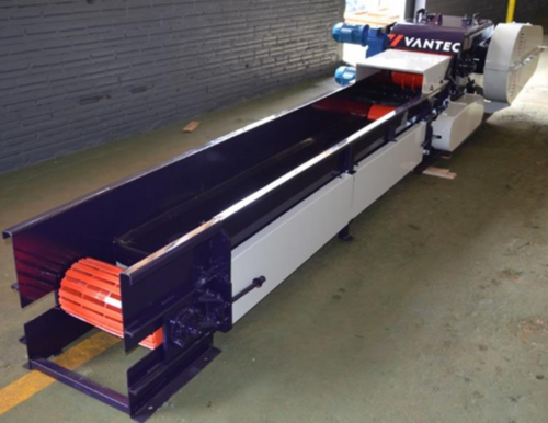 Vantec #PT600 Horizontal Drum Chipper, used to produce chips from logs and veneer waste - Image 1