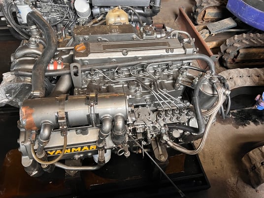 Yanmar #4LHA-DTP, marine engine, 116 PS / 3100 RPM, serial #M31503, running takeout, local pick up - Image 3