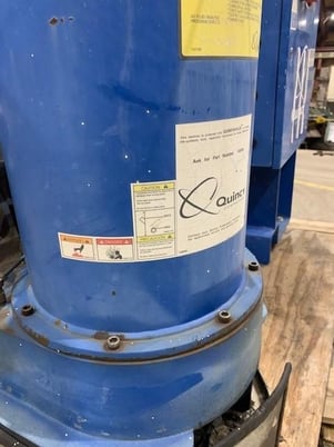 25 HP Quincy #QSV-25, Air Compressor, 365 acfm, 3ph, 70939 hours, 2010 - Image 6