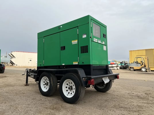36 KW Multiquip #DCA45US12, diesel, enclosure mounted on trailer, 4439 hours, 2013, #89575 - Image 2