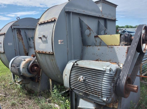 70000 cfm Concept Air, Dust Collector, (2) 37" Positive Fans - Image 2