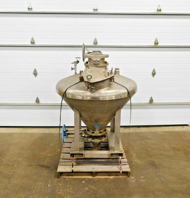 Buckeye fabricated coned Stainless Steel tank, -15/25 psi @ 300&deg;F, 2015 - Image 2