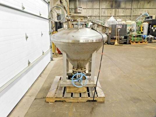 Buckeye fabricated coned Stainless Steel tank, -15/25 psi @ 300&deg;F, 2015 - Image 7