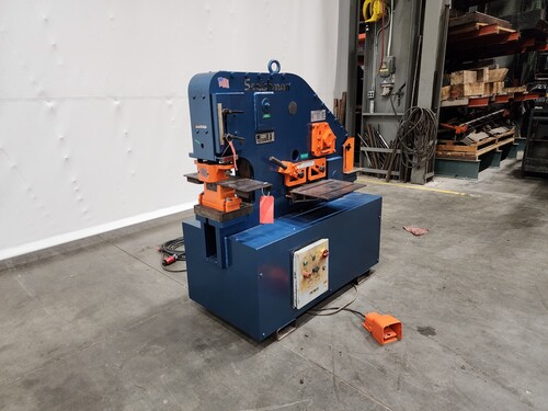 Scotchman, ironworker, 51 ton, 5 HP, 230 V., 3 phase, serial #1184M198, #15769 - Image 3