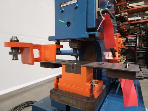 Scotchman, ironworker, 51 ton, 5 HP, 230 V., 3 phase, serial #1184M198, #15769 - Image 8