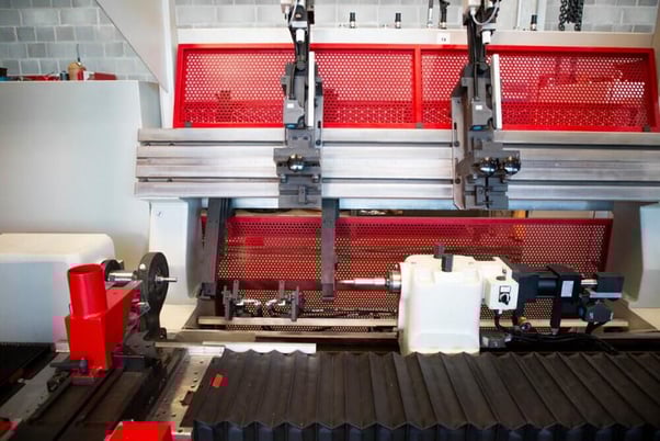 Locatelli MULTIMATIK-SE-CC, woodworking lathe, 1-fixed gouge for cylindering, 2-hydraulic copiers, 110 mm - Image 4