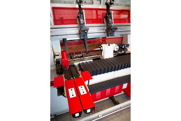 Locatelli MULTIMATIK-SE-CC, woodworking lathe, 1-fixed gouge for cylindering, 2-hydraulic copiers, 110 mm - Image 8