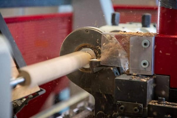 Locatelli MULTIMATIK-SE-CC, woodworking lathe, 1-fixed gouge for cylindering, 2-hydraulic copiers, 110 mm - Image 9