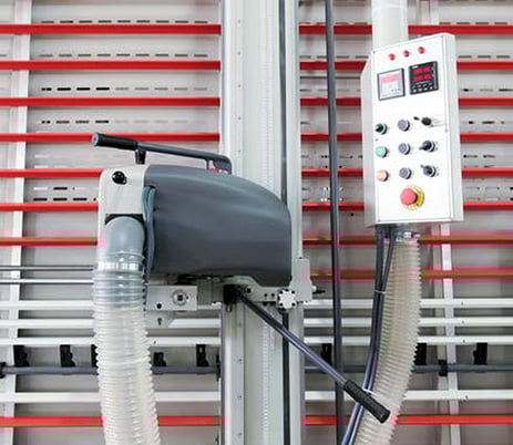 Cam-wood VPS-AP, Vertical Panel Saw, 78-3/4" cutting height with scoring, 161.417" cut lenght, 4 HP, 3.15" - Image 2