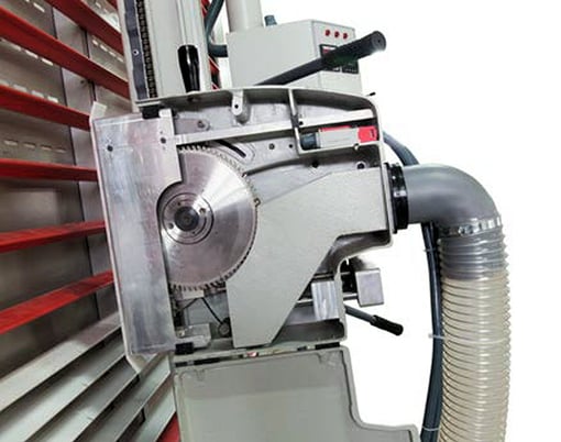 Cam-wood VPS-AP, Vertical Panel Saw, 78-3/4" cutting height with scoring, 161.417" cut lenght, 4 HP, 3.15" - Image 3