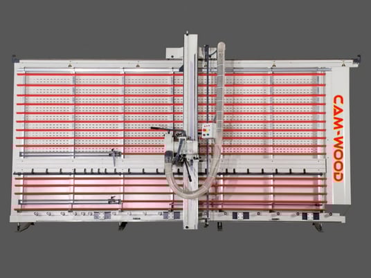 Cam-wood VPS-TWIN, Aluminum Composite Vertical Panel Saw, 78-3/4" x 157-1/2, 4 HP, 2026, new - Image 1
