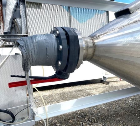 1100 gallon Stainless Steel feed hopper, 5'10" diameter x 4' T/T w/ 6' D cone bottom - Image 5