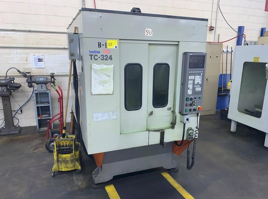 Brother #TC-324, drilling & tapping machine, 16.54" X, 12.61" Y, 10.2" Z, 10000 RPM, BT-30 - Image 1