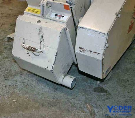 17" x 14" Nelmor #AG88M, plastic granulator, 1 HP, auger feed, 1997, #52682 - Image 7