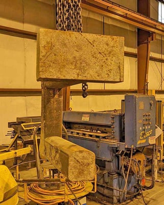 15000 lb. C-Hook, 48" long arm, 24.5" vertical throat - Image 2