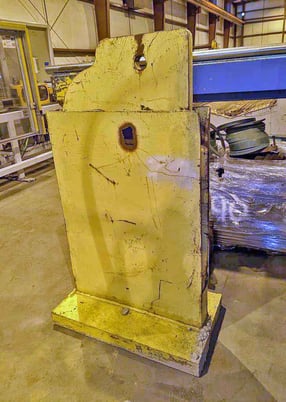 10000 lb. C-Hook, 16.5" long arm, 30" vertical throat, 1.75" thick frame, parking stand - Image 3