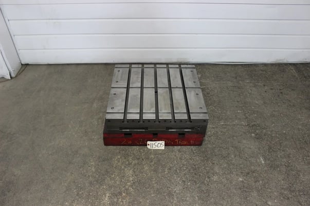 26" x 26" DeVlieg, rotary table - Image 5