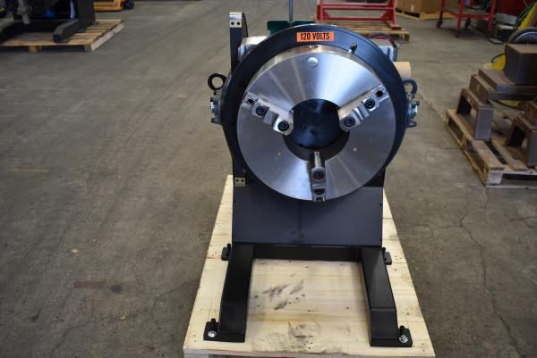 1000 lb. Profax #WP1000, welding positioner, 20" WPC-20 chuck, 3-jaw, power gear tilt, variable speed - Image 2