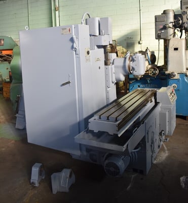 Cincinnati Milacron #105-122, vertical head attachment, 12" x 54", 5 HP,some change gears - Image 4