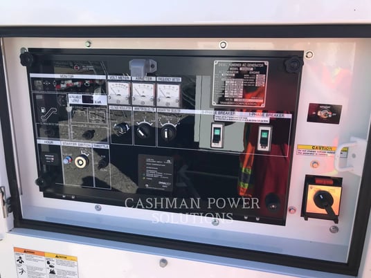 22 KW Shindaiwa #DGK25F, mobile diesel generator set, 1800 RPM, 480 Volts, 2022 - Image 6
