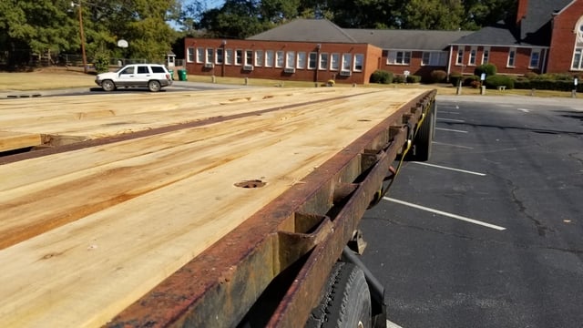 Trailmobile, 48' Flatbed Trailer, 1988 - Image 3