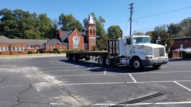 Trailmobile, 48' Flatbed Trailer, 1988 - Image 7