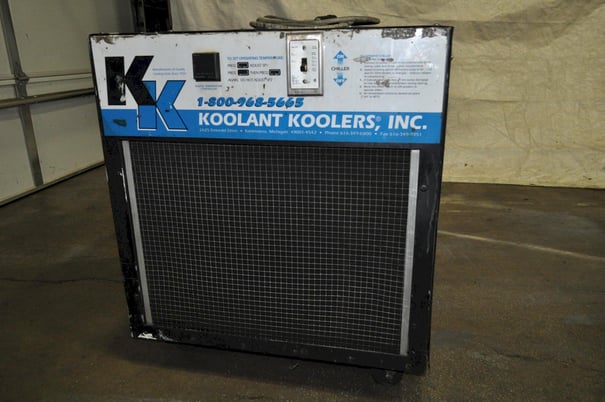Koolant Koolers #KV-2000, chiller, R-22 refridgerant, digital temp. Control - Image 1