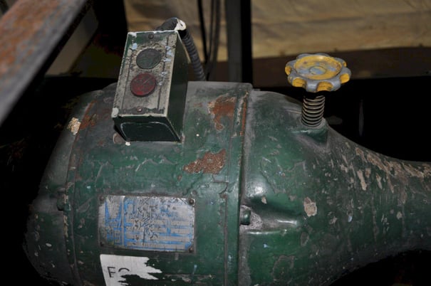 Buffing / Polsihing Lathe, idle pully stands - Image 6