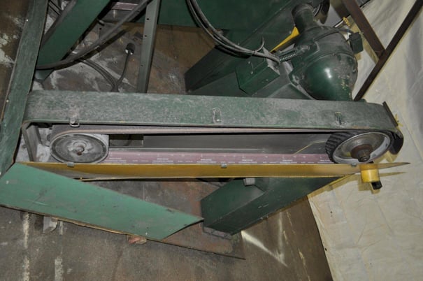 Buffing / Polsihing Lathe, idle pully stands - Image 7