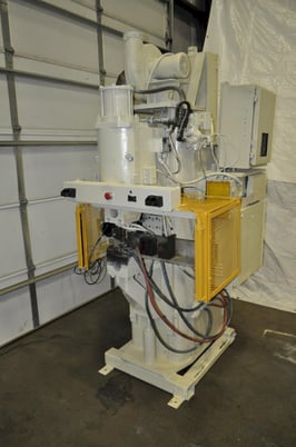 75 KVA Banner #PR.SP.PROJ, spot welder, 13.5"throat, 6.5"x6.5" platen, Weldtron Control - Image 1
