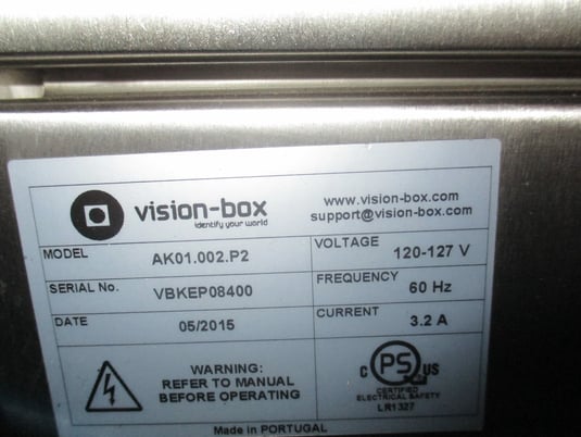Vision - Box Biometric Verification System For Airports / Etc. Fingerprints, 2015 - Image 7