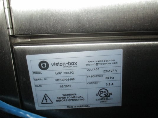 Vision - Box Biometric Verification System For Airports / Etc. Fingerprints, 2015 - Image 8
