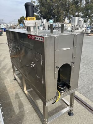 Tripack #ST175, stainless steel shrink ste, 9.5" W x 24" H opening, dual zone - Image 3