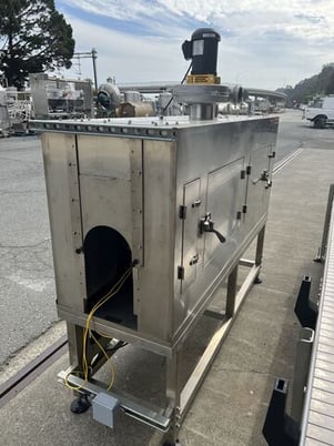 Tripack #ST175, stainless steel shrink ste, 9.5" W x 24" H opening, dual zone - Image 4