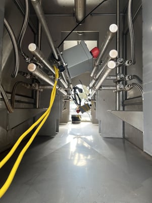 Tripack #ST175, stainless steel shrink ste, 9.5" W x 24" H opening, dual zone - Image 5