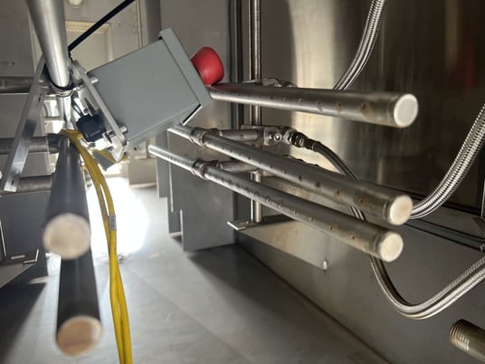 Tripack #ST175, stainless steel shrink ste, 9.5" W x 24" H opening, dual zone - Image 6