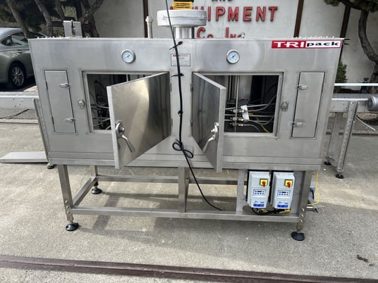 Tripack #ST175, stainless steel shrink ste, 9.5" W x 24" H opening, dual zone - Image 9