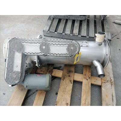 10" x 12" Semco, rotary air lock valve, dual shaft agitated lump breaker - Image 4