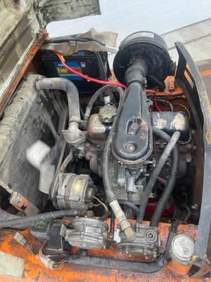 5500 lb. Toyoda #02-4FG14, LP forklift truck, 118" lift height,automatic transmission, #75679 - Image 10