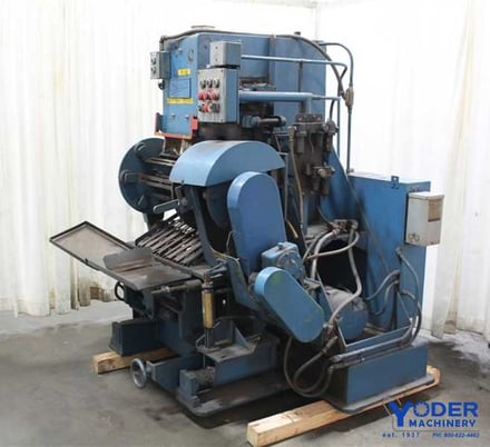 Ryman #609K, bet grinder, rotary feed carousel, discharge chute, 1981, #59322 - Image 3