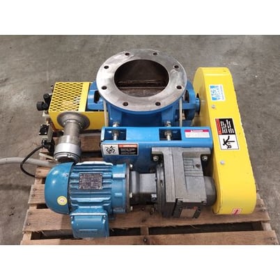 8" Ancaster Conveying #MD8, rotary air lock valve, .75 HP - Image 4