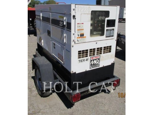 22 KW Multiquip DCA25SSIU4F, Mobile Generator Set, Diesel, 1800 RPM, 480 Volts, 12900 hours, 2013 - Image 2