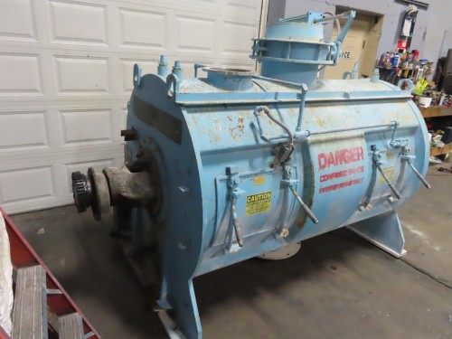 Littleford #FKM2000E, Plow Mixer, 75 HP, 75 Cu.ft. Total Capacity ...