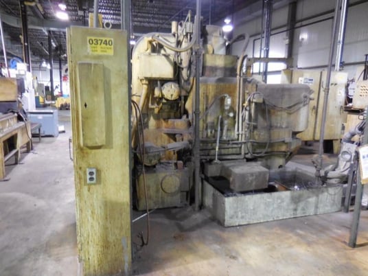Blanchard #18D, rotary surface grinder, 36" chuck, electromagnetic chuck, Trabon lube system, #66421 - Image 4
